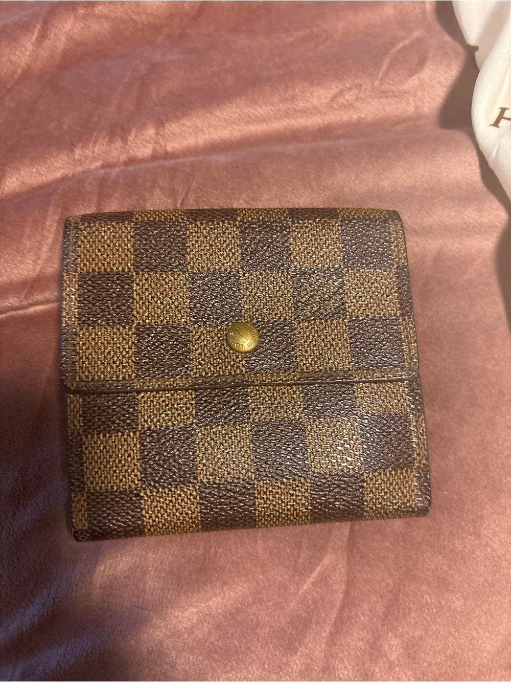 Authentic Louis Vuitton Damier Ebene wallet
